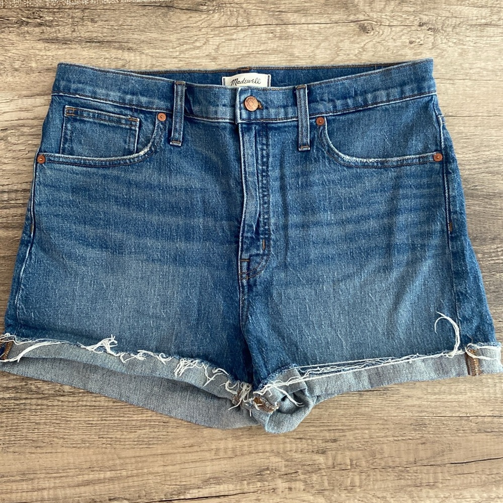 Madewell High-Rise Denim Shorts